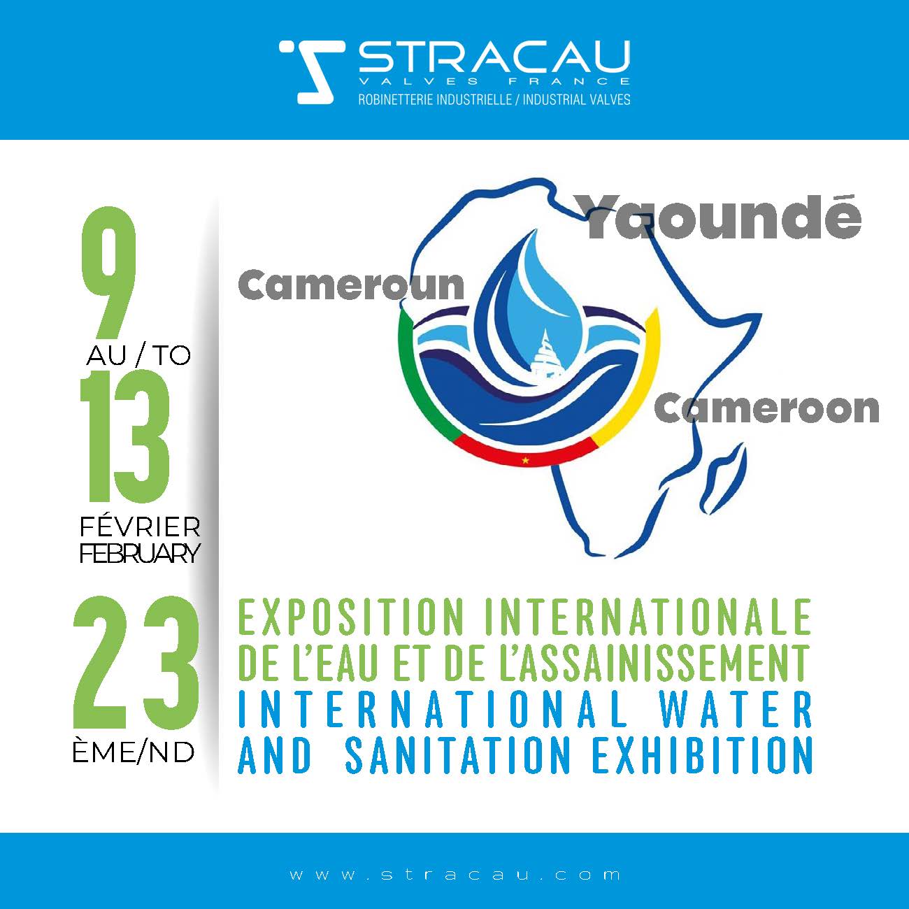 STRACAU VALVES France au Cameroun – AAEA 2026